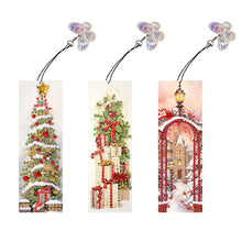 Load image into Gallery viewer, 3Pcs Special Shape Animals 5D DIY Diamond Painting Bookmark for Reading Day Gift