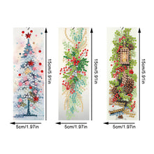 Load image into Gallery viewer, 3Pcs Special Shape Animals 5D DIY Diamond Painting Bookmark for Reading Day Gift