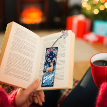 Load image into Gallery viewer, 3Pcs Special Shape Animals 5D DIY Diamond Painting Bookmark for Reading Day Gift