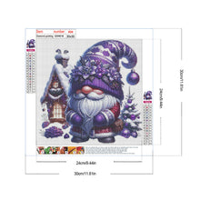 Load image into Gallery viewer, Diamond Painting - Full Round - Christmas gnome (30*30CM)