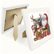 Load image into Gallery viewer, Diamond Painting - Partial Special Shaped - Santa Claus (with frame) (22.8*22.8CM)