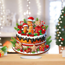 Load image into Gallery viewer, Acrylic Special Shape Cake Diamond Painting Desktop Decors for Home Office Decor