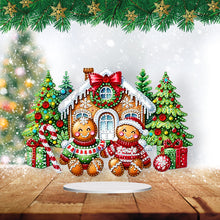 Load image into Gallery viewer, Acrylic Special Shape Cake Diamond Painting Desktop Decors for Home Office Decor