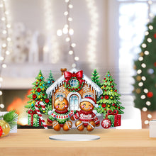 Load image into Gallery viewer, Acrylic Special Shape Cake Diamond Painting Desktop Decors for Home Office Decor