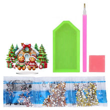 Load image into Gallery viewer, Acrylic Special Shape Cake Diamond Painting Desktop Decors for Home Office Decor