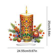 Load image into Gallery viewer, Acrylic Special Shaped Christmas DIY Diamond Painting Desktop Decor for Adults