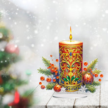 Load image into Gallery viewer, Acrylic Special Shaped Christmas DIY Diamond Painting Desktop Decor for Adults