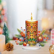 Load image into Gallery viewer, Acrylic Special Shaped Christmas DIY Diamond Painting Desktop Decor for Adults