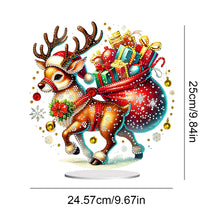 Load image into Gallery viewer, Acrylic Special Shaped Christmas Animals 5D DIY Diamond Art Tabletop Decorations