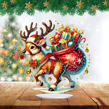Load image into Gallery viewer, Acrylic Special Shaped Christmas Animals 5D DIY Diamond Art Tabletop Decorations