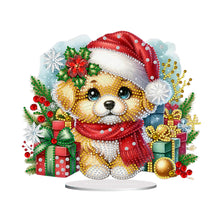 Load image into Gallery viewer, Acrylic Special Shaped Christmas Animals 5D DIY Diamond Art Tabletop Decorations
