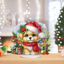 Load image into Gallery viewer, Acrylic Special Shaped Christmas Animals 5D DIY Diamond Art Tabletop Decorations