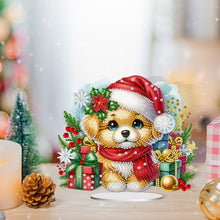 Load image into Gallery viewer, Acrylic Special Shaped Christmas Animals 5D DIY Diamond Art Tabletop Decorations