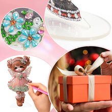 Load image into Gallery viewer, Acrylic Cute Girl Desktop Diamond Painting Art Kits for Home Office Decor