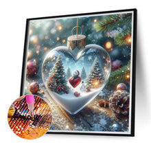 Load image into Gallery viewer, Diamond Painting - Full Round - Christmas fantasy love crystal ball (30*30CM)