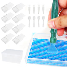 Load image into Gallery viewer, 8pcs 5D DIY Diamond Painting Tray Diamond Painting Beads Sorting Tray for Adults