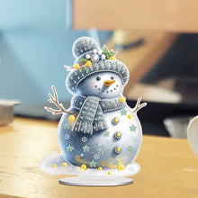 Load image into Gallery viewer, Acrylic Christmas Gnome Deer Diamond Painting Desktop Decors Bedroom Table Decor