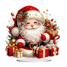 Load image into Gallery viewer, Acrylic Christmas Gnome Deer Diamond Painting Desktop Decors Bedroom Table Decor