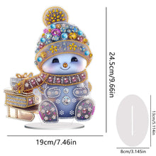 Load image into Gallery viewer, Acrylic Christmas Gnome Deer Diamond Painting Desktop Decors Bedroom Table Decor