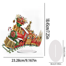 Load image into Gallery viewer, Acrylic Christmas Gnome Deer Diamond Painting Desktop Decors Bedroom Table Decor