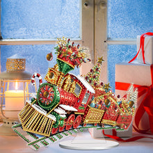 Load image into Gallery viewer, Acrylic Christmas Gnome Deer Diamond Painting Desktop Decors Bedroom Table Decor