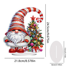 Load image into Gallery viewer, Acrylic Christmas Gnome Deer Diamond Painting Desktop Decors Bedroom Table Decor