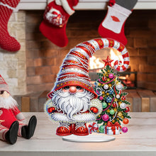 Load image into Gallery viewer, Acrylic Christmas Gnome Deer Diamond Painting Desktop Decors Bedroom Table Decor