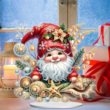 Load image into Gallery viewer, Acrylic Christmas Gnome Deer Diamond Painting Desktop Decors Bedroom Table Decor