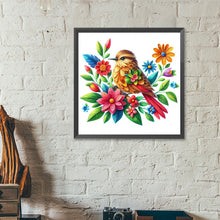 Load image into Gallery viewer, Diamond Painting - Full Round - Quilling paper painting bird (40*40CM)