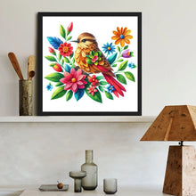 Load image into Gallery viewer, Diamond Painting - Full Round - Quilling paper painting bird (40*40CM)