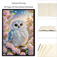 Load image into Gallery viewer, Animal Special Shaped 50 Pages 5D DIY Diamond Art Painting Notebook Kit No Lines