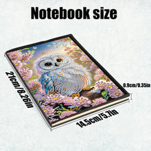 Load image into Gallery viewer, Animal Special Shaped 50 Pages 5D DIY Diamond Art Painting Notebook Kit No Lines