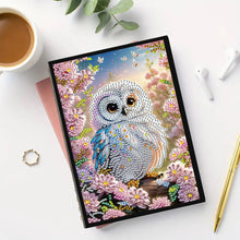 Load image into Gallery viewer, Animal Special Shaped 50 Pages 5D DIY Diamond Art Painting Notebook Kit No Lines