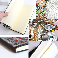 Load image into Gallery viewer, Animal Special Shaped 50 Pages 5D DIY Diamond Art Painting Notebook Kit No Lines