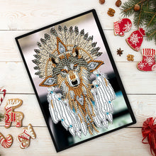 Load image into Gallery viewer, Animal Special Shaped 50 Pages 5D DIY Diamond Art Painting Notebook Kit No Lines