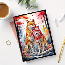 Load image into Gallery viewer, Animal Special Shaped 50 Pages 5D DIY Diamond Art Painting Notebook Kit No Lines