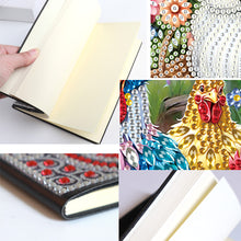 Load image into Gallery viewer, Animal Special Shaped 50 Pages 5D DIY Diamond Art Painting Notebook Kit No Lines