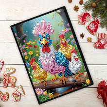 Load image into Gallery viewer, Animal Special Shaped 50 Pages 5D DIY Diamond Art Painting Notebook Kit No Lines