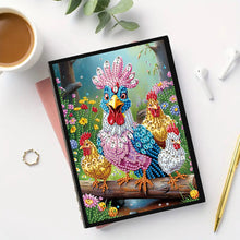 Load image into Gallery viewer, Animal Special Shaped 50 Pages 5D DIY Diamond Art Painting Notebook Kit No Lines