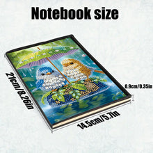 Load image into Gallery viewer, Animal Special Shaped 50 Pages 5D DIY Diamond Art Painting Notebook Kit No Lines