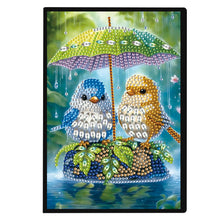 Load image into Gallery viewer, Animal Special Shaped 50 Pages 5D DIY Diamond Art Painting Notebook Kit No Lines