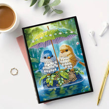 Load image into Gallery viewer, Animal Special Shaped 50 Pages 5D DIY Diamond Art Painting Notebook Kit No Lines