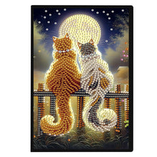 Load image into Gallery viewer, Animal Special Shaped 50 Pages 5D DIY Diamond Art Painting Notebook Kit No Lines