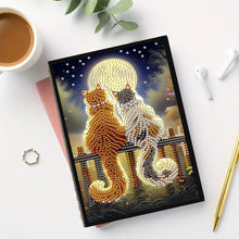 Load image into Gallery viewer, Animal Special Shaped 50 Pages 5D DIY Diamond Art Painting Notebook Kit No Lines