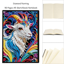 Load image into Gallery viewer, Animal Special Shaped 50 Pages 5D DIY Diamond Art Painting Notebook Kit No Lines