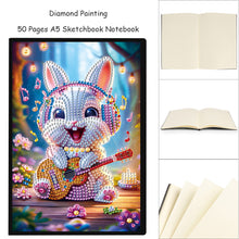 Load image into Gallery viewer, Animal Special Shaped 50 Pages 5D DIY Diamond Art Painting Notebook Kit No Lines