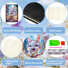 Load image into Gallery viewer, Animal Special Shaped 50 Pages 5D DIY Diamond Art Painting Notebook Kit No Lines