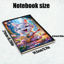 Load image into Gallery viewer, Animal Special Shaped 50 Pages 5D DIY Diamond Art Painting Notebook Kit No Lines