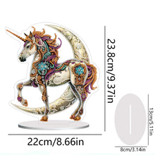 Load image into Gallery viewer, Acrylic Special Shape Pumpkin Cross Desktop Diamond Art Kits Bedroom Table Decor