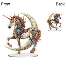 Load image into Gallery viewer, Acrylic Special Shape Pumpkin Cross Desktop Diamond Art Kits Bedroom Table Decor